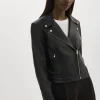 LAMARQUE Leather Jackets | KELSEY | Leather Biker Jacket Black