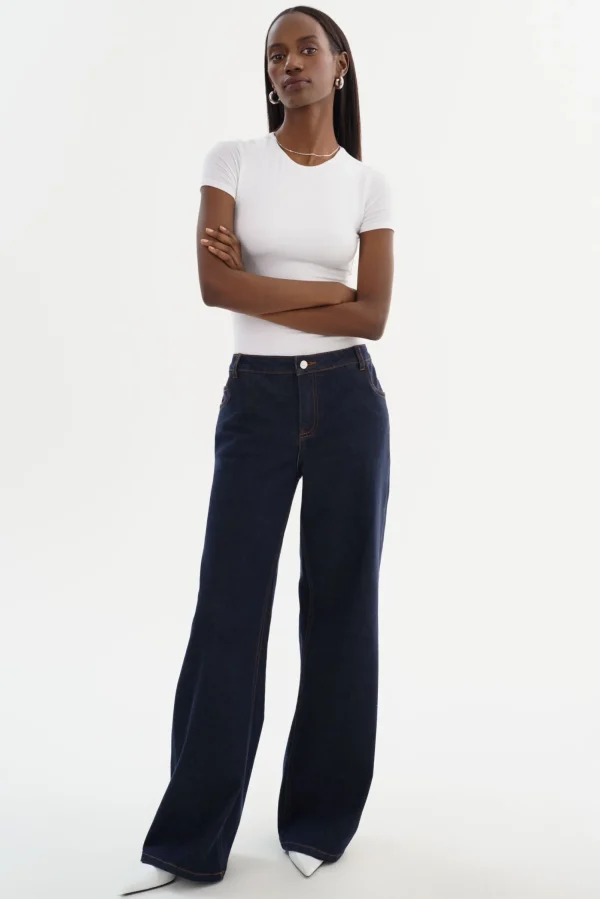 LAMARQUE Pants&Shorts | KILIANA | Denim Jeans Dark Indigo