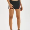 LAMARQUE Skirts | KRISSY | Leather Mini Skirt Black/Winter White/Ruby Red