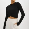 LAMARQUE Tops | KSENIA | Twist Top Black