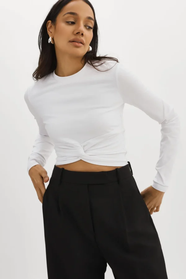LAMARQUE Tops | KSENIA | Twist Top White