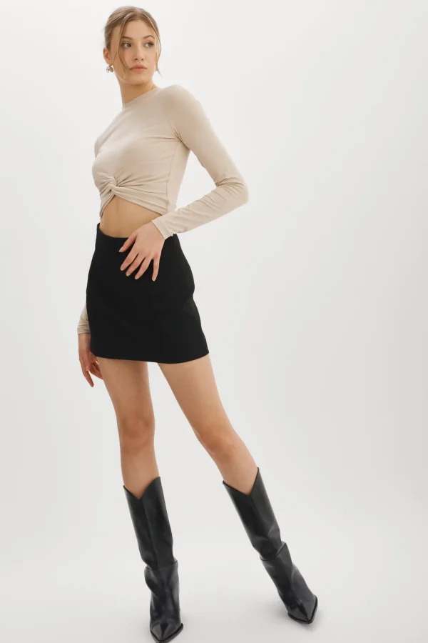 LAMARQUE Tops | KSENIA | Twist Top LATTE