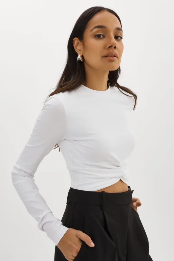 LAMARQUE Tops | KSENIA | Twist Top White