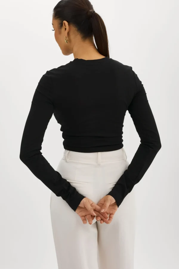 LAMARQUE Tops | KSENIA | Twist Top Black