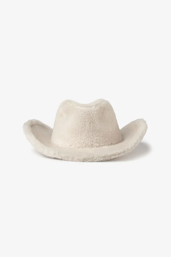 LAMARQUE Accessories | LAYDA | Sherpa Cowboy Hat Bone