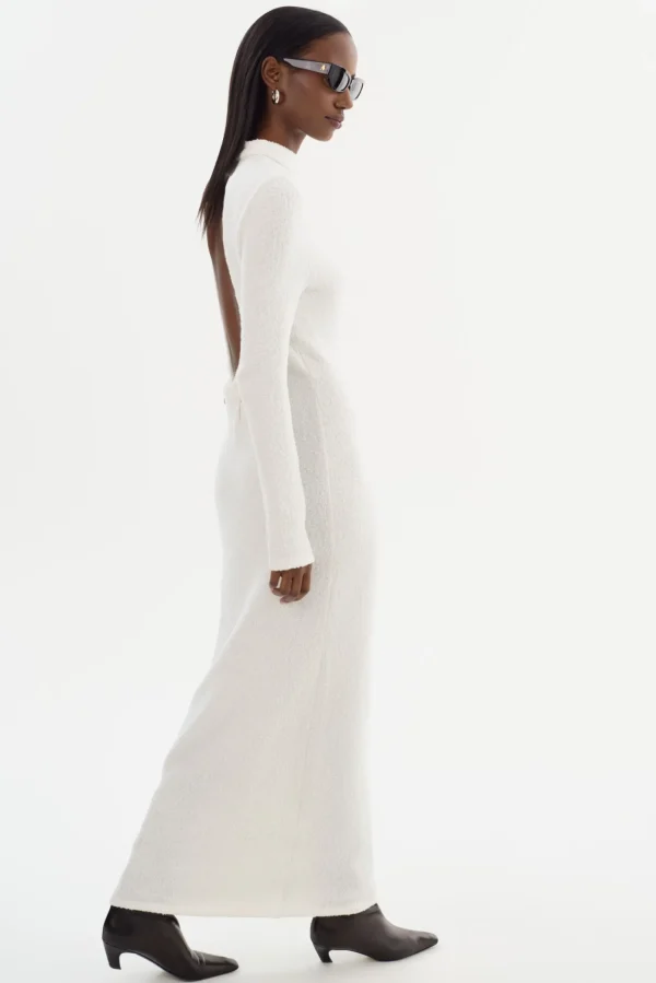 LAMARQUE Dresses | LINDSAY | Knit Maxi Dress White