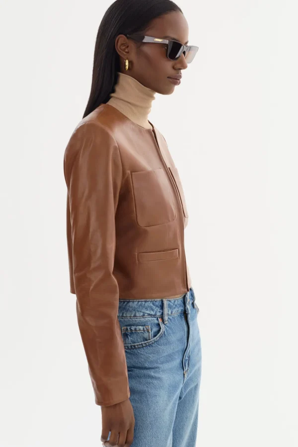 LAMARQUE Leather Jackets | LINETTE | Leather Jacket Luggage