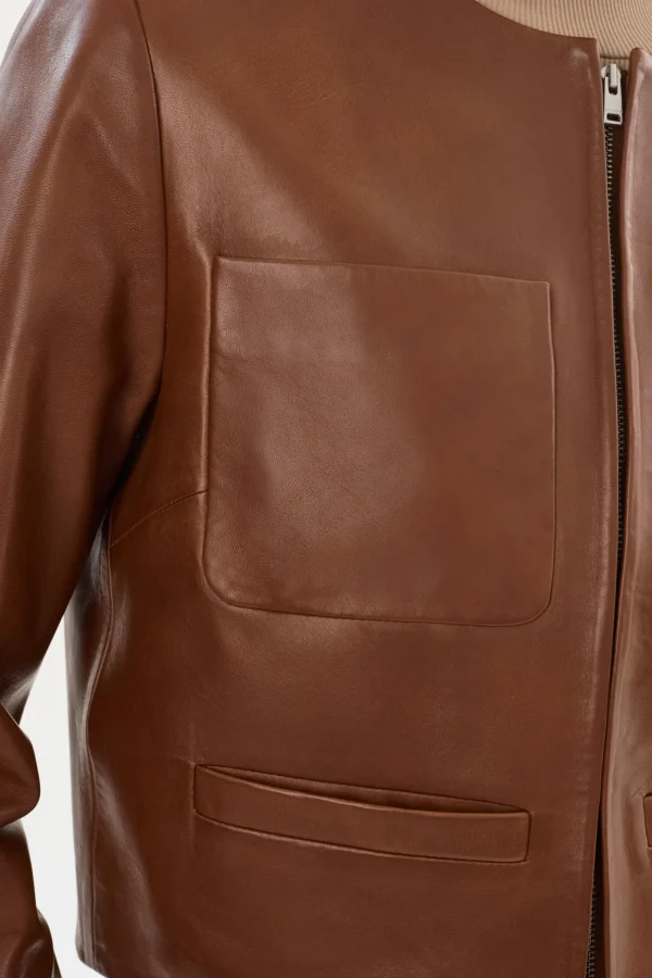 LAMARQUE Leather Jackets | LINETTE | Leather Jacket Luggage