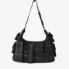LAMARQUE Accessories | LOLITA | Leather Cargo Bag Black