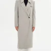 LAMARQUE Coats&Jackets | LORELEI | Double Face Wool Coat Light Grey