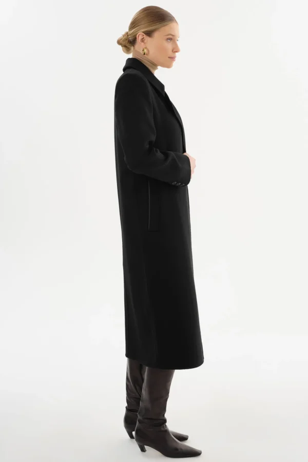 LAMARQUE Coats&Jackets | LORELEI | Double Face Wool Coat Black