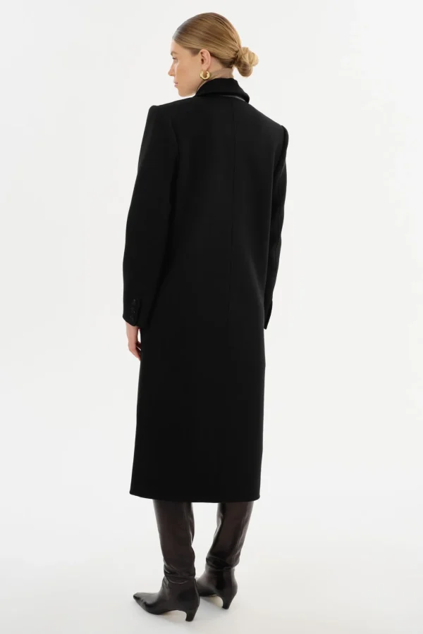 LAMARQUE Coats&Jackets | LORELEI | Double Face Wool Coat Black