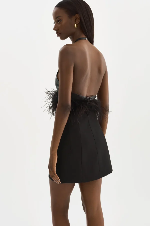 LAMARQUE Tops | LUV | Leather Top Black