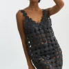 LAMARQUE Dresses | MALIA | Multi Circle Mini Dress Black