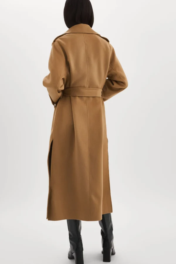 LAMARQUE Coats&Jackets | MARGARET | Wool Trench Coat Camel