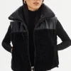 LAMARQUE Coats&Jackets | MELICIA | Reversible Puffer Vest Black / Black