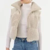 LAMARQUE Coats&Jackets | MELICIA | Reversible Puffer Vest Bone/Ecru