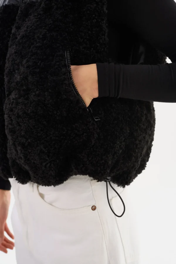 LAMARQUE Coats&Jackets | MELICIA | Reversible Puffer Vest Black / Black