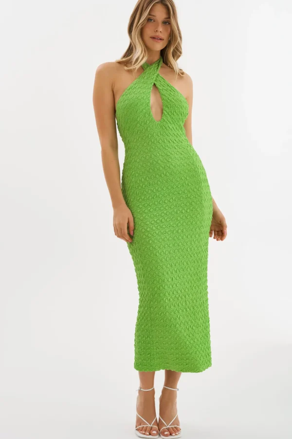 LAMARQUE Dresses | MILCA | Halterneck Dress Kelly Green