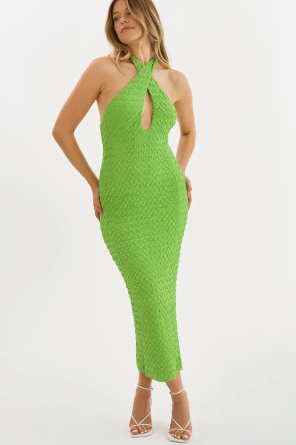 LAMARQUE Dresses | MILCA | Halterneck Dress Kelly Green