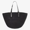 LAMARQUE Accessories | MIMI | Jute Tote Bag Black