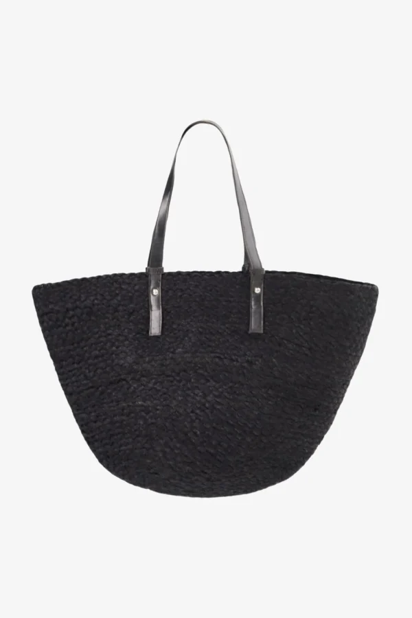 LAMARQUE Accessories | MIMI | Jute Tote Bag Black