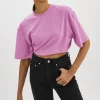 LAMARQUE Tops | NAIA | Cropped Tee BODACIOUS PINK
