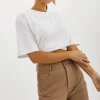 LAMARQUE Tops | NAIA | Cropped Tee White
