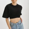LAMARQUE Tops | NAIA | Cropped Tee Black