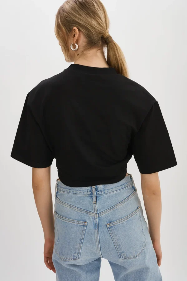 LAMARQUE Tops | NAIA | Cropped Tee Black