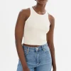 LAMARQUE Tops | NEVINA | Knit Tank Top Off White