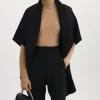 LAMARQUE Coats&Jackets | PENELOPE | Double Face Wool Coat Black