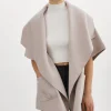LAMARQUE Coats&Jackets | PENELOPE | Double Face Wool Coat Feather Grey