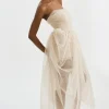 LAMARQUE Dresses | PIXIE | Tulle Dress Light Beige