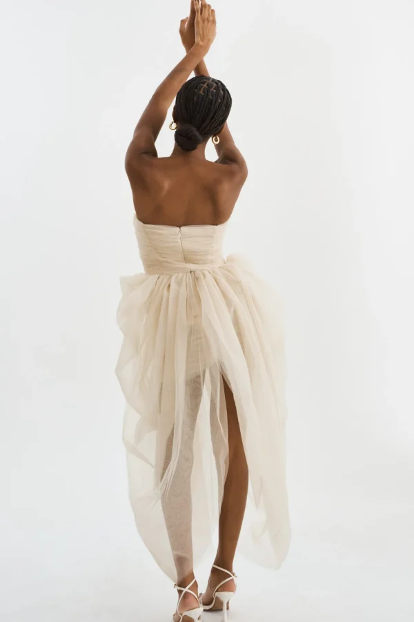 LAMARQUE Dresses | PIXIE | Tulle Dress Light Beige