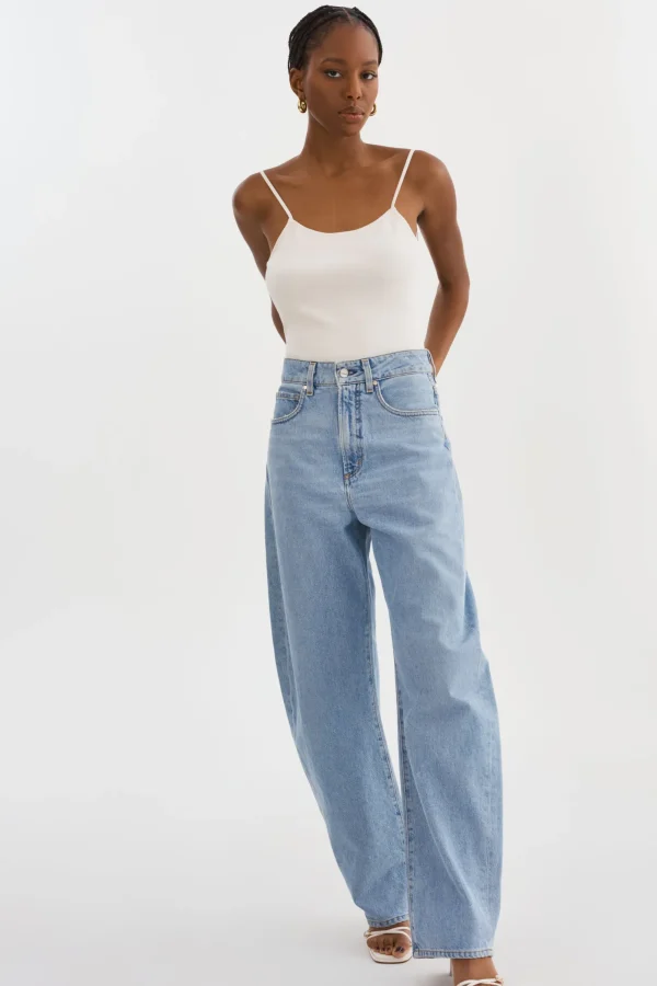 LAMARQUE Tops | RENATA | Knit Bodysuit Off White