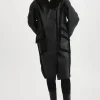 LAMARQUE Coats&Jackets | REXANA | Mixed Media Puffer Coat Black / Black