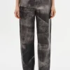 LAMARQUE Pants&Shorts | SHANNON | Leather Pants Fossil Grey