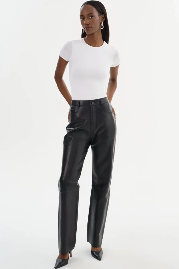 LAMARQUE Pants&Shorts | SHANNON | Leather Pants Black