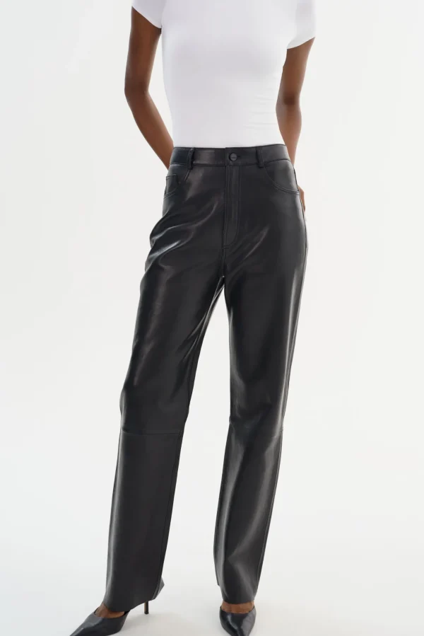 LAMARQUE Pants&Shorts | SHANNON | Leather Pants Black