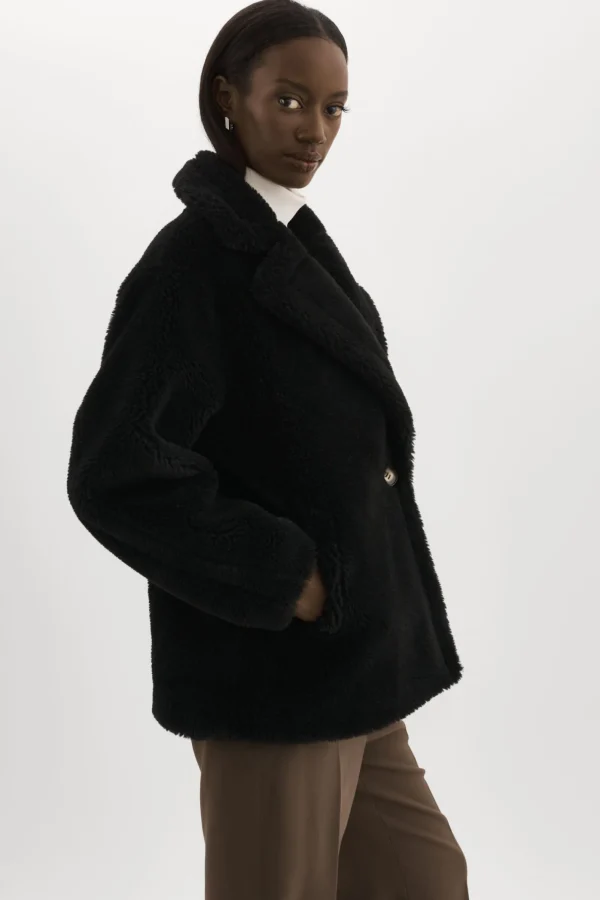 LAMARQUE Coats&Jackets | SOPHIE | Sherpa Jacket Black