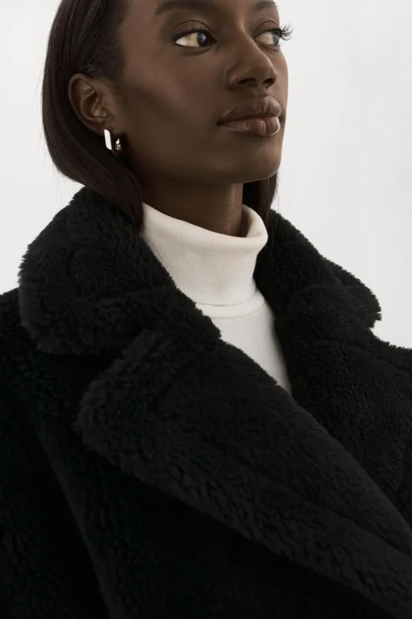 LAMARQUE Coats&Jackets | SOPHIE | Sherpa Jacket Black