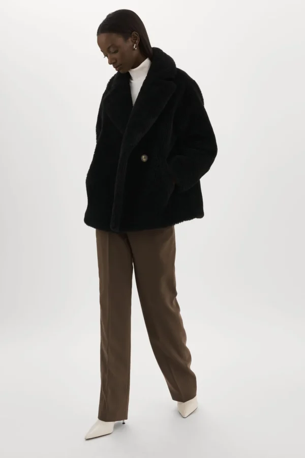 LAMARQUE Coats&Jackets | SOPHIE | Sherpa Jacket Black