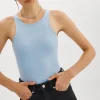 LAMARQUE Tops | SYDELLE | Bodysuit Tank Top Powder blue