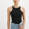 LAMARQUE Tops | SYDELLE | Bodysuit Tank Top Black