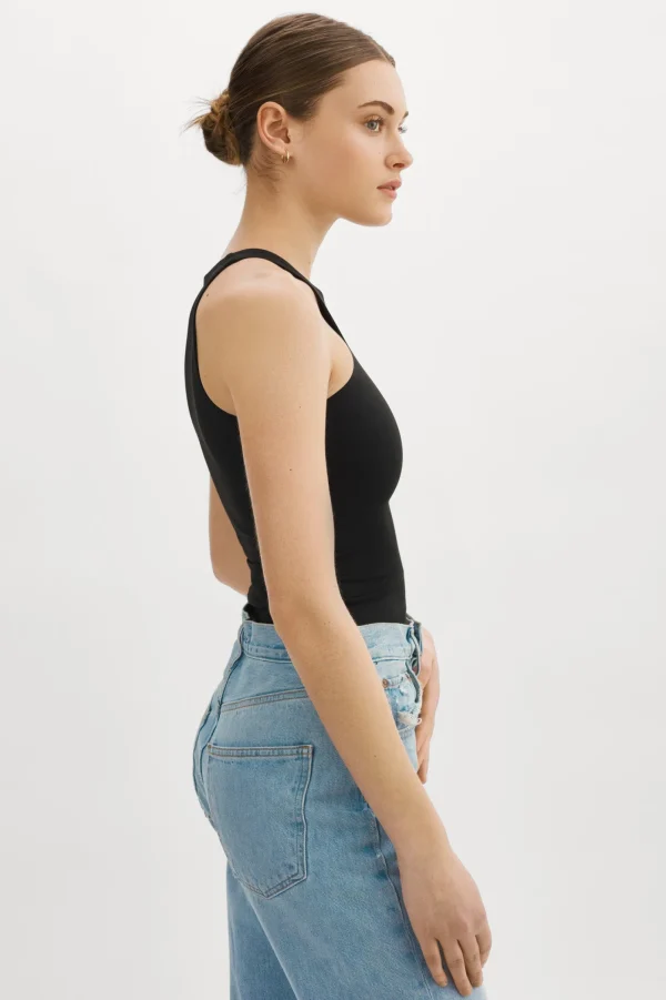 LAMARQUE Tops | SYDELLE | Bodysuit Tank Top Black