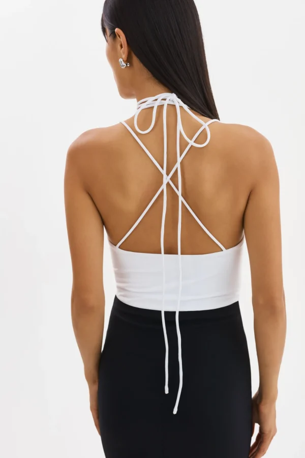 LAMARQUE Tops | TAYANA | Handkerchief Top White