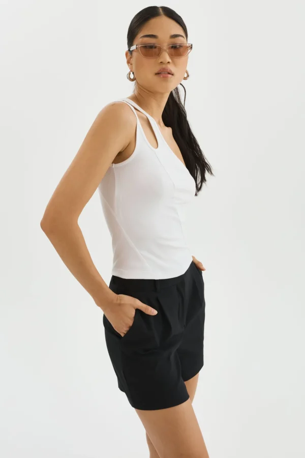 LAMARQUE Tops | TERRA | One Shoulder Top White