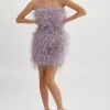 LAMARQUE Dresses | TRIANA | Feather Dress Lavender