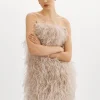 LAMARQUE Dresses | TRIANA | Feather Dress Feather Pink